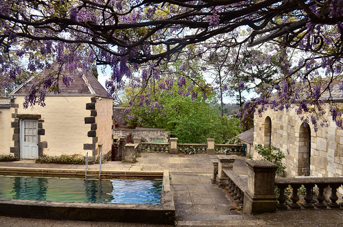 Montsalvat by phunny.not.funny, heritage pool architecture landscape nikon purple landscaping australia melbourne courtyard victoria