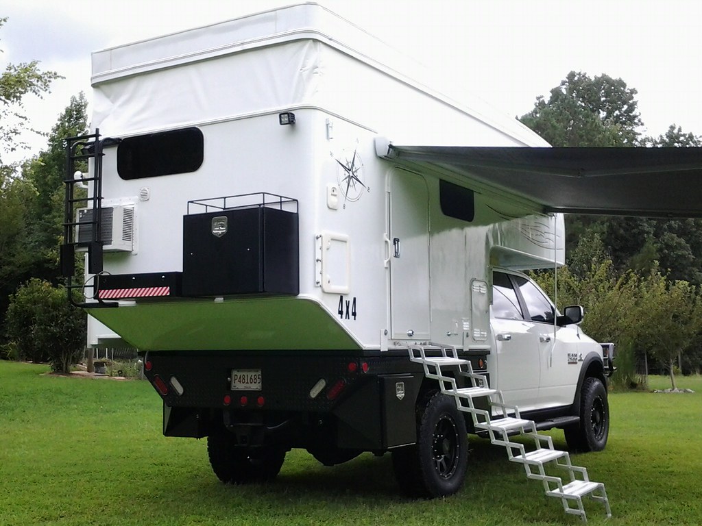 custom phoenix flatbed camper