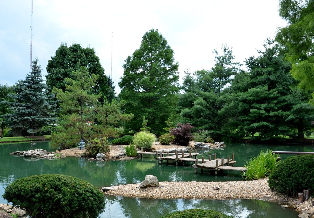 Mizumoto Japanese Stroll Garden Springfield Missouri Augu Flickr