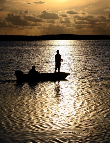 In The Glimmer by PelicanPete, Sunset ~ #21 in Explore 6/6/14

Flats fishing - "You drive, I'll fish" 
Morada Bay Beach C