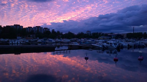 sunset summer reflection finland 1020 kotka lumia lumia1020