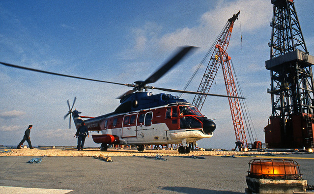 G-BLXR A.S. 332L Super Puma