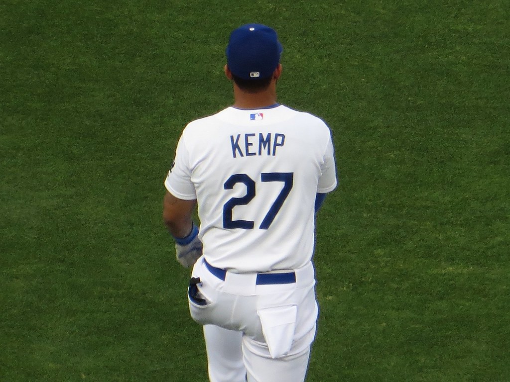 Matt Kemp, Los Angeles Dodgers, Dodger Stadium, Los Angele…