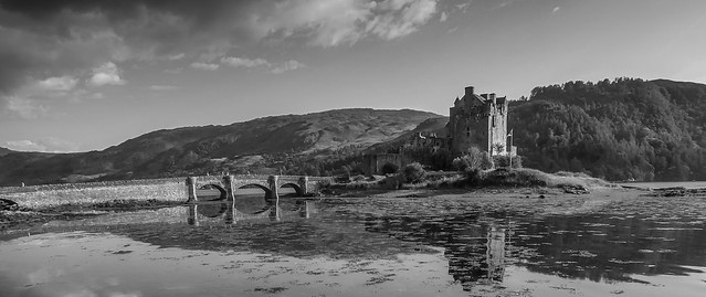 Eilean Donan Castle -BNW- (Highlands, Scotland. Gustavo Thomas © 2014)