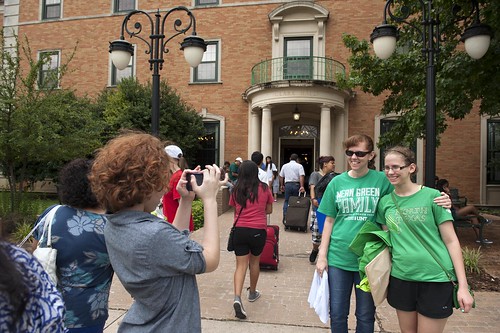 UNT Move-In Day