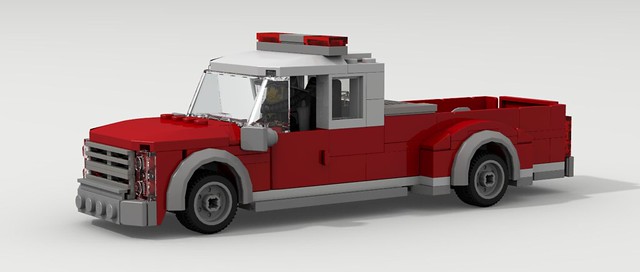 Fire and Rescue Pickup Truck