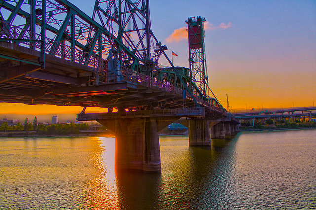 Sunrise in Portland