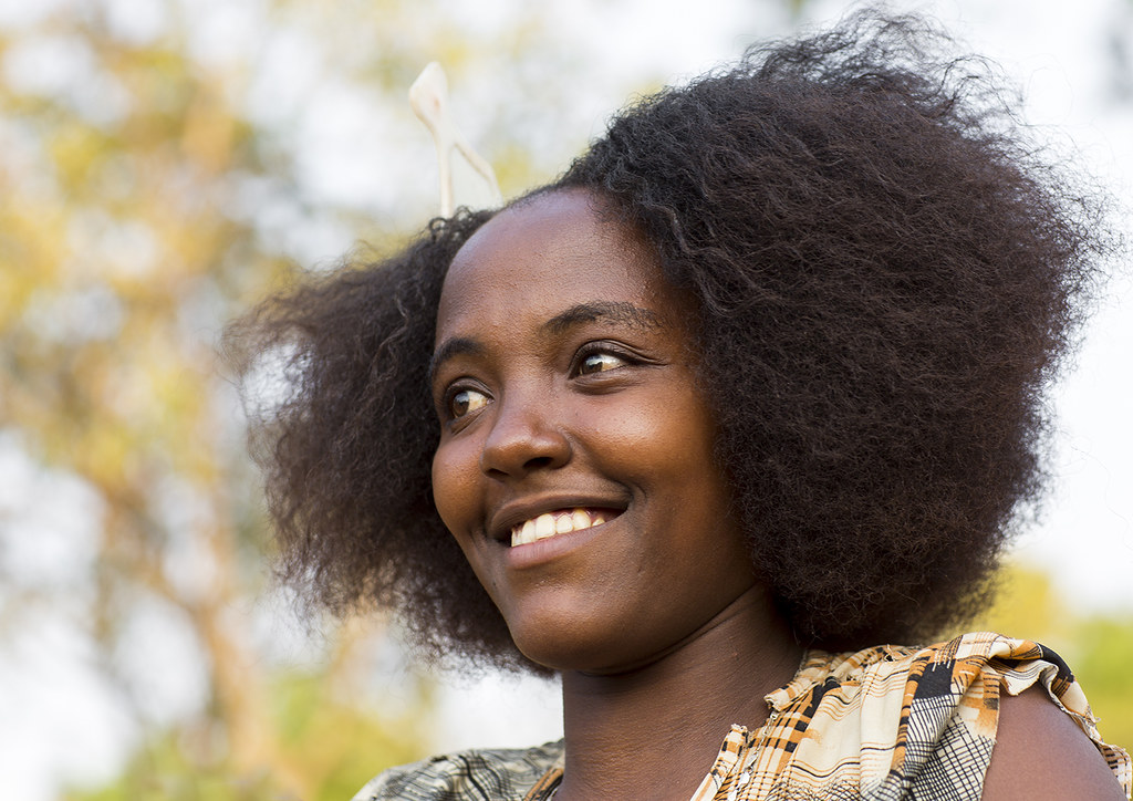 Ethiopian Woman With Afro Hair, Kobown, Ethiopia | © Eric La… | Flickr