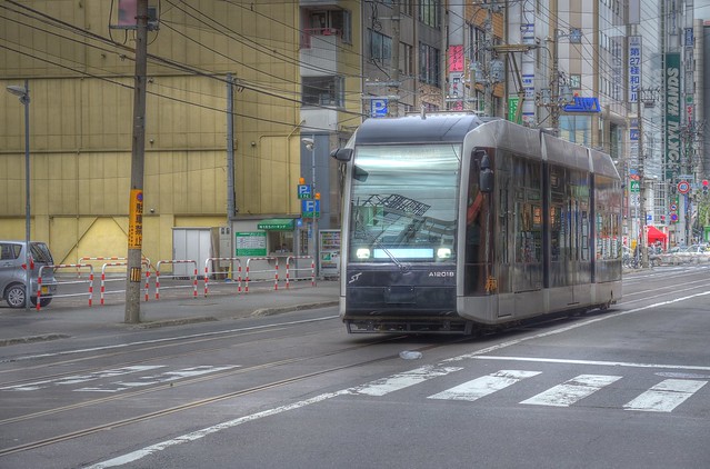 'A1201' of Sapporo Tramcars on JUN 06, 2014 (1)