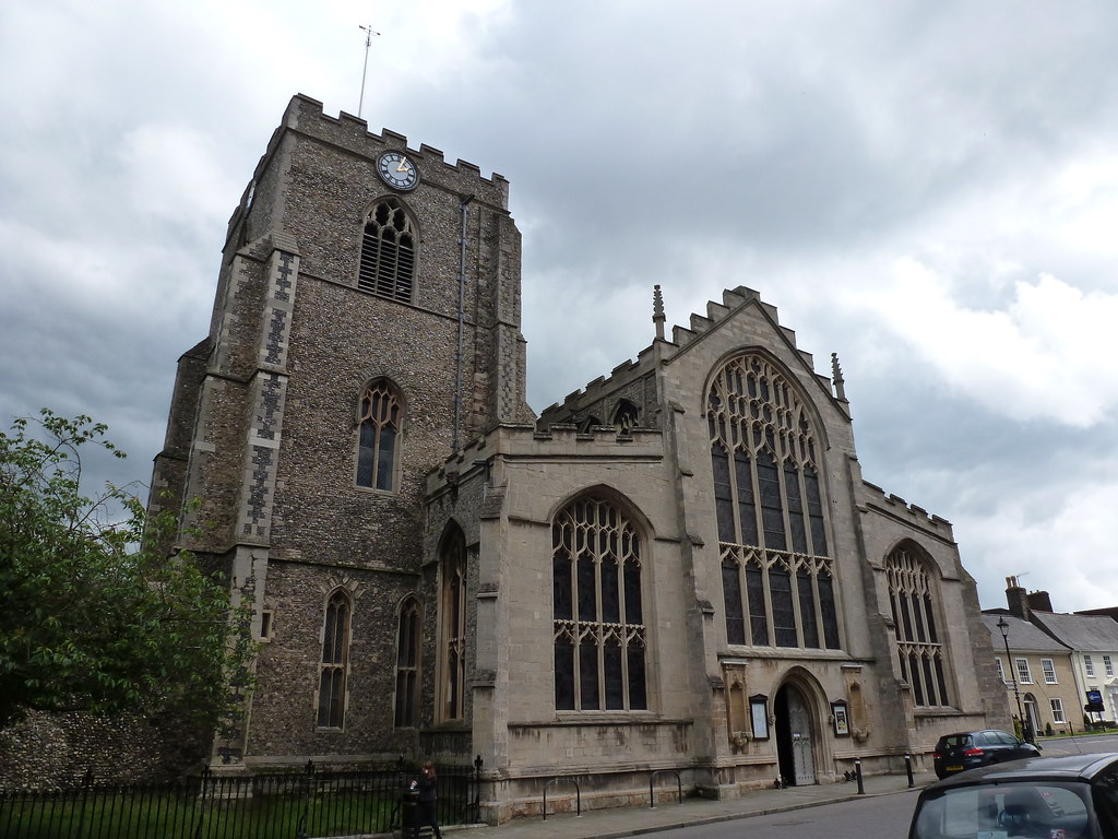Bury St Edmunds - St Mary's Church.