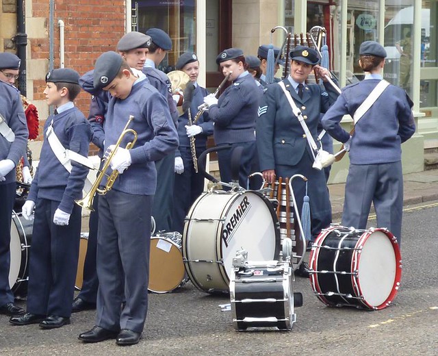 Freedom of Entry granted by Oakham Town Council to 504 Squadron Royal Auxiliary Air Force, RAF Wittering