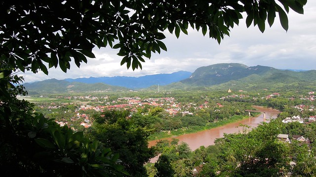 Luang Prabang from Mt Phou Si, Laos