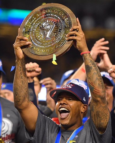 Congrats to Duke alum @mstrooo6 on being named MVP after last night's win! --Team USA made history Wednesday night by winning the country's first World Baseball Classic championship, beating Puerto Rico 8-0. #WBC2017 | : Fox Sports: MLB