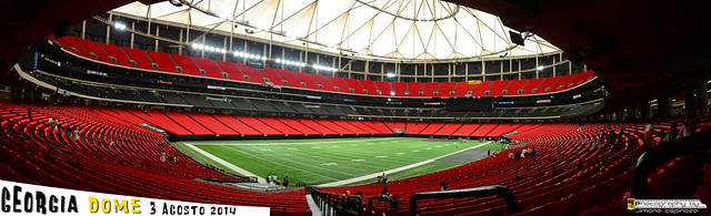 Panoramica Georgia Dome Atlanta
