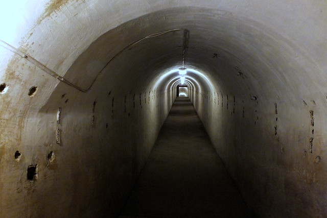 One of the tunnel of the Ninth Fort