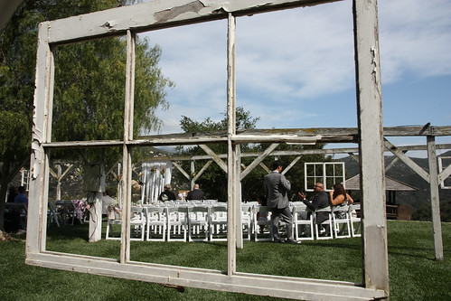 wedding window garden outdoor room