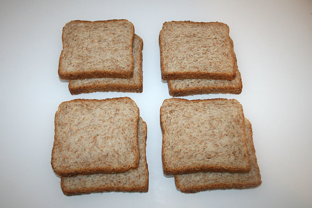 01 - Zutat Vollkorn-Toast / Ingredient wholewheat toast