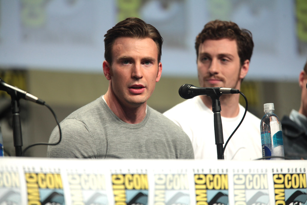 Chris Evans & Aaron Taylor-Johnson | Chris Evans and Aaron T… | Flickr