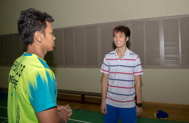 Team Singapore Athletes (Badminton): Derek Wong & Danny Chrisnanta