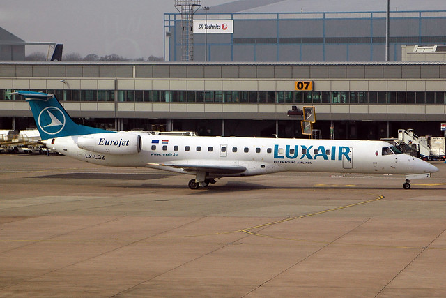 LX-LGZ Embraer EMB-145LU (ERJ-145LU) Luxair
