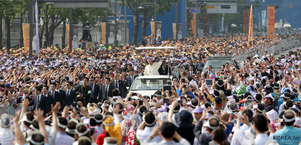 Korea_Pope_Francis_Gwanghwamun_Beatification_16 | 2014 Pasto… | Flickr