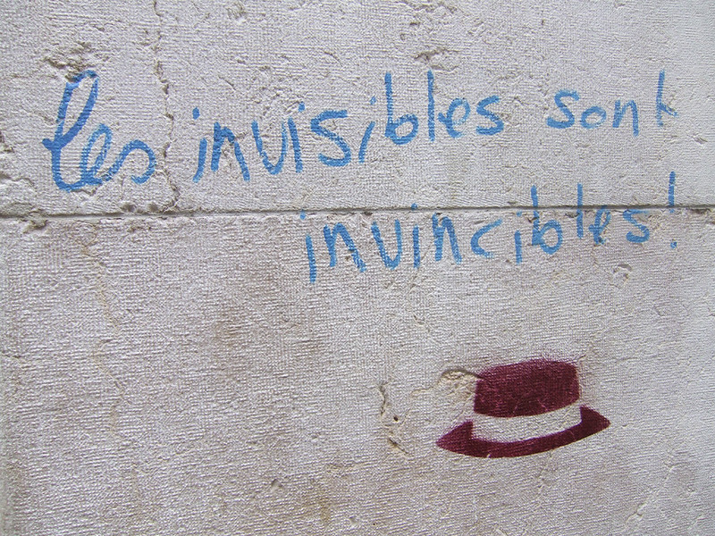 Les Invisibles Sont Invincibles Swiss Grafitti