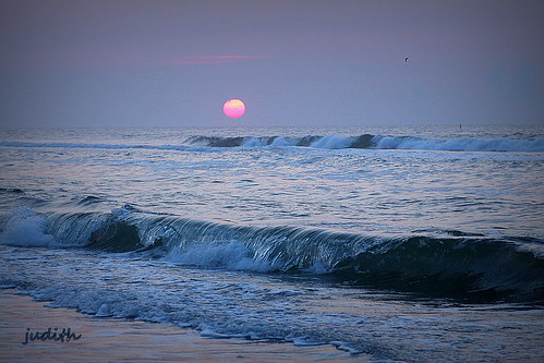 ocean sea sky beach nature sunrise newjersey sand waves wildwood