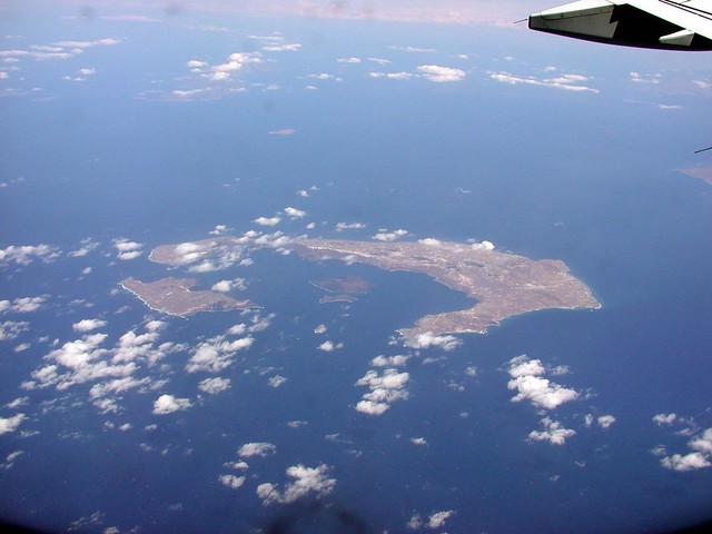 Santorini - from the air