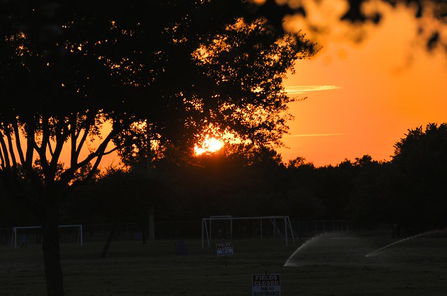 Sunset, Eldridge Park