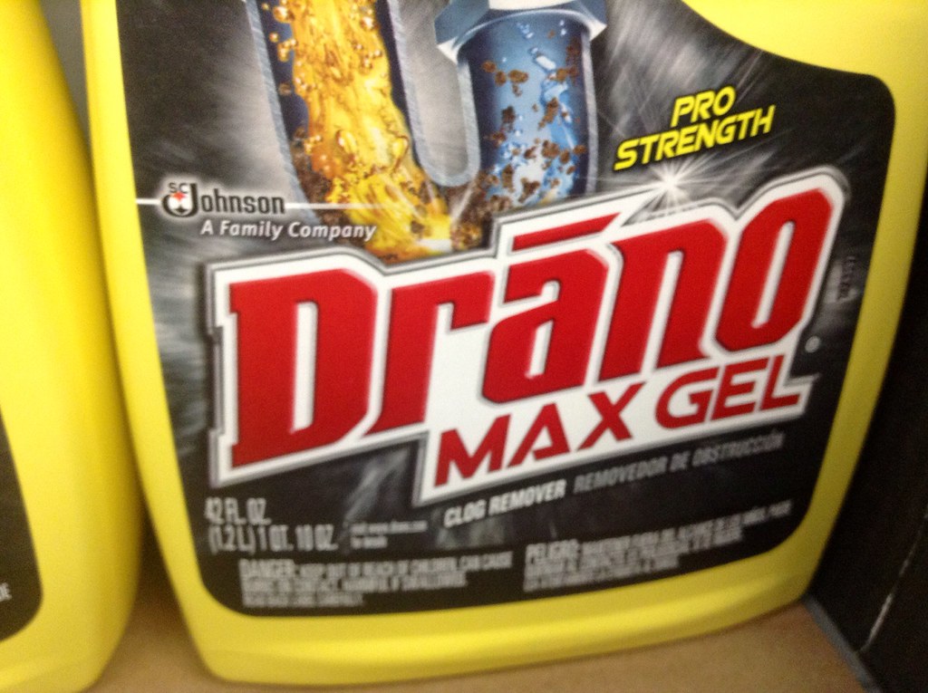 how to use drain cleaner