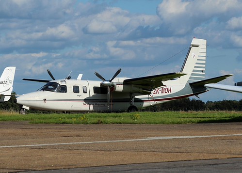 NZ Aerial Mapping Rockwell RC690 ZK-MOH | by Podly2