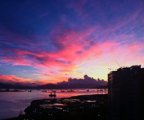 sunrise landscape hongkong tungchung