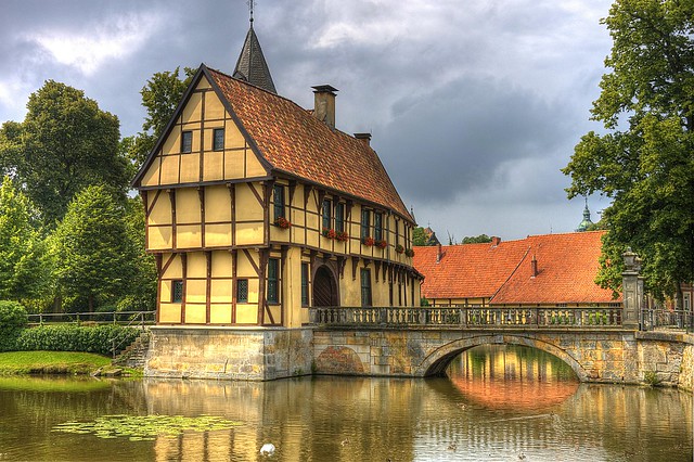Castle gatehouse-Steinfurt-Germany