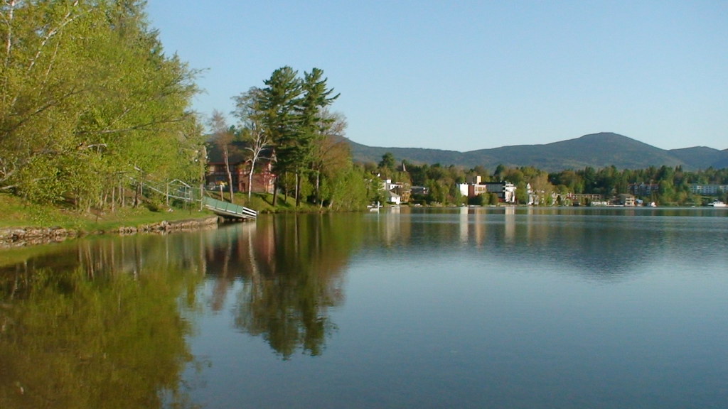 Mirror Lake, Lake Placid, USA a photo on Flickriver