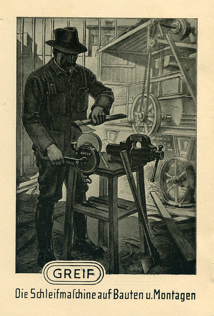 Werbeheftchen für Greif Schleifmaschinen, Bild 9