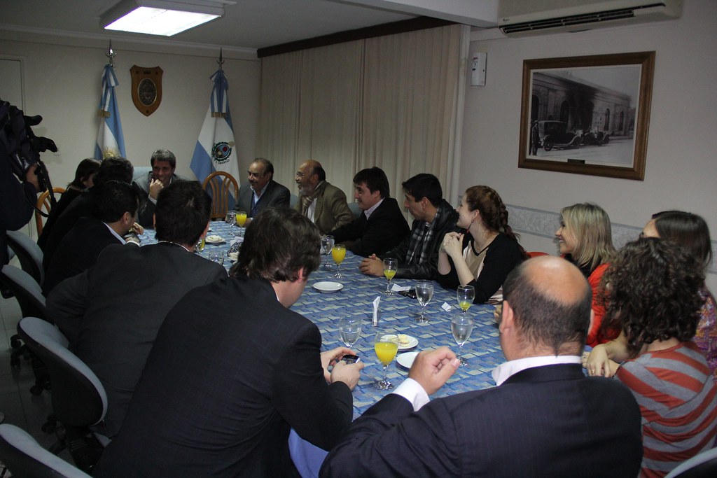 2014-06-04 Visita de Ministra de Economia de Bs As - Silvina Batakis