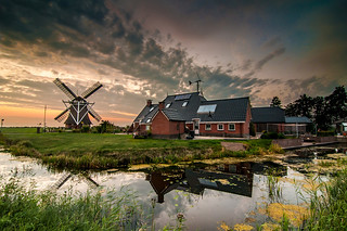 Mill at Sebaldeburen (NL)