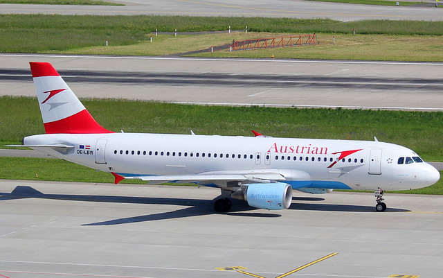 OE-LBR Airbus A320 Austrian Airlines