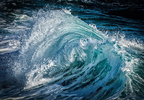#waves #naturephotography #watercolor | by Lorne Rose Architect