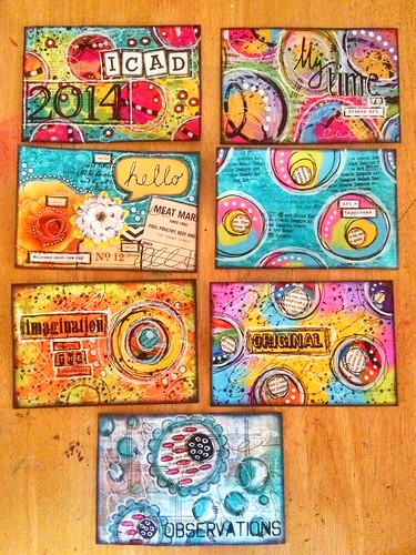 My week 1 ICAD's all together !! | Tracy Scott | Flickr