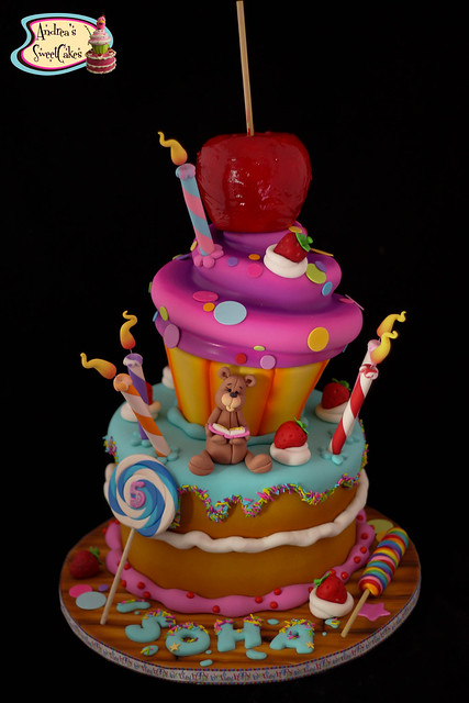 Whimsical Birthday cake