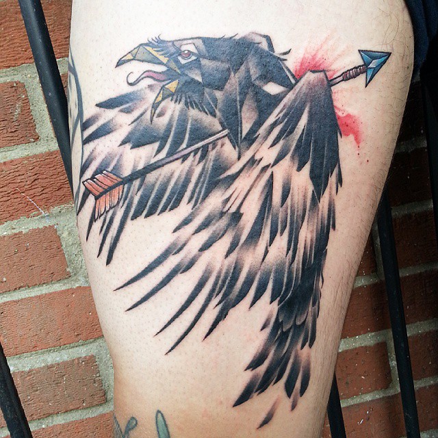 legacyink #tattoo #graffiti #avantgarde #crow #raven #abs… | Flickr