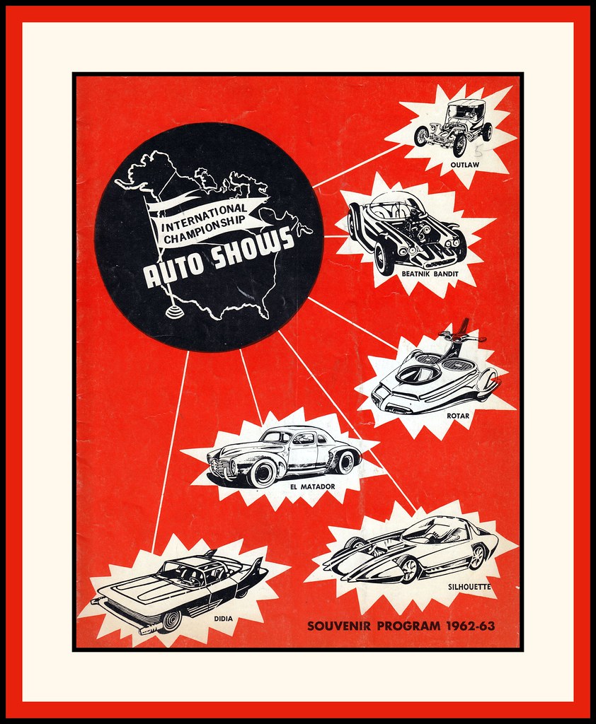 International Championship Auto Show Program, 1962