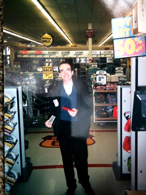 Me in Chesterton Indiana Kmart in Winter 2000. (Store closing in March of 2017)