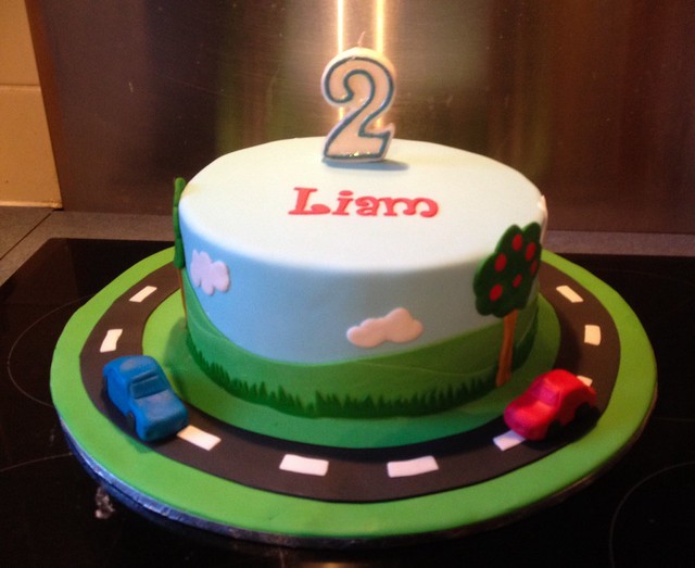 Liam's 2nd birthday cake