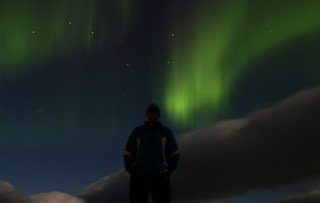 Neerav Bhatt - Green Northern Lights Aurora Borealis - viewed from Mývatn, North Iceland | by neeravbhatt