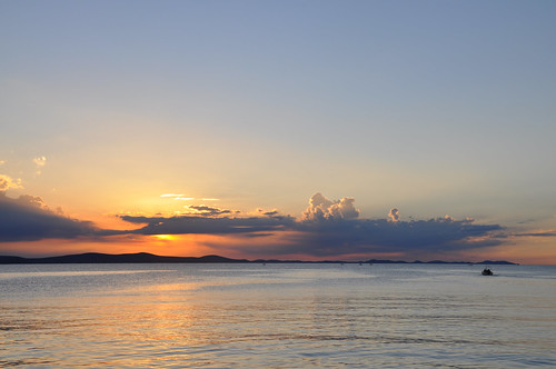sunset sky cloud croatia zadar adriatic adriaticsea petrcane