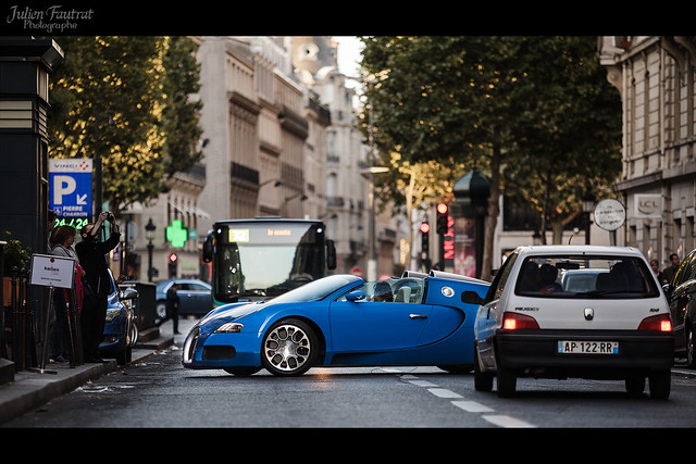 Bugatti Veyron Grand Sport  | Bugatti Light Blue & Blue Matte