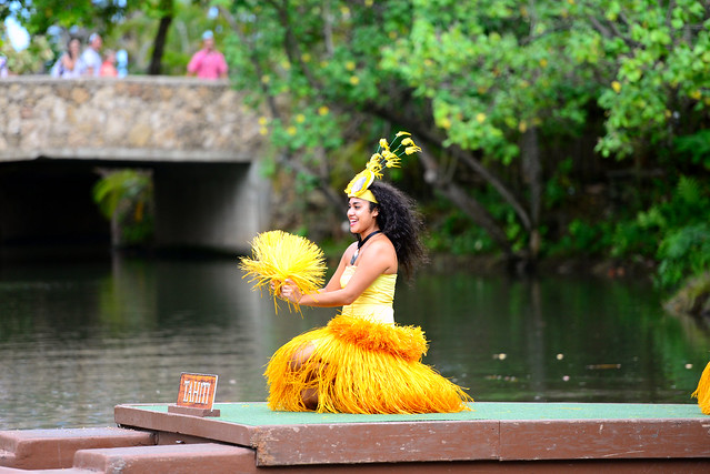 Tahitian dancer
