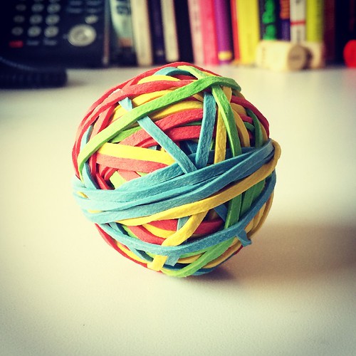 Rubber Band Ball A Perfect Metaphor For Life Flickr